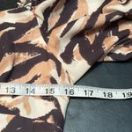 Boohoo Black and Cream Zebra Print Long Sleeve Dress Photo 10