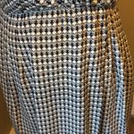 Myne Silk black and white houndstooth skull skater dress size 0 Photo 4