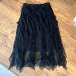 Live 4 Truth  Black Polka Dot Tiered Skirt Photo 0