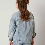 Free People Denim Trucker Jacket Photo 3