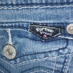 Forever Young  9 Rivet Flap Pocket Skinny Jeans Photo 4