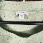 J Jill Colorful Speckled Confetti Sweater XL Pullover Crew Neck Green Soft Rayon Photo 2