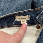 Madewell  The Mom Jean Medium Wash Raw Hem Comfort Capsule Quality T25 Photo 7