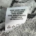 Vanity Boho Lace Gray Pullover Sweater Size M Size M Photo 7