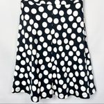 New York & Co. Black & White Polka Dot Fit & Flare Mini Dress XS Photo 3