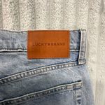 Lucky Brand  Jeans Womens 4/27 90s Loose High Rise Crop Button Fly Blue Denim‎ Photo 14