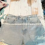 AGOLDE  Women's Riley High Rise 4 Inches inseam Slim Leg Shorts Size 32 Photo 10