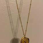 gold “S” necklace Photo 1