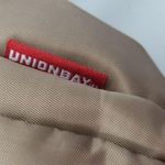 Union Bay Backpack Fox Patch Nylon Purse Bag Lightweight Snap Flap Tan Brown Photo 2