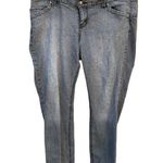 Paris Blues  women's size 16 faded black jeans Photo 0