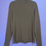 Brooks Brothers Extra Fine Merino Wool Sweater Women L Ribbed Neutral Normcore Photo 0