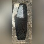 ZARA  Black Barrel leg linen pants Photo 4