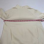 Fabletics  Cream Funnel Neck Fleece Pullover Sweatshirt Women’s Medium Photo 3