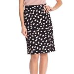 Philosophy NWT Women’s Black Beige Polka Dot Print Pencil Skirt Size 10 Photo 2
