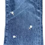 Abercrombie & Fitch Simone High Rise Ankle Jeans Floral Embroidered Size 25 / 0 Photo 5