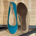 Coldwater Creek Walk With Me by  Turquoise Espadrilles w/Rope-Wrapped Sole Wedges Photo 5