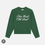 New York or Nowhere (NYON) Women's Green Crewneck Sweatshirt XS NWT Photo 3