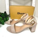 Dune London  Glitter Sparkle Ankle Strap Block Heel‎ Sandals Party Shoes Photo 2