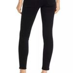 Frame EUC Le Francoise Skinny Jeans Film Noir Size 26 Side Zipper Button Closure Photo 1