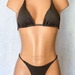 Boutique Gray/Brown, Halter, Bikini Set Photo 0