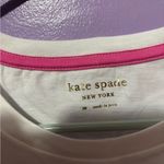 Kate Spade  White Tee with Red Apple Motif Photo 2