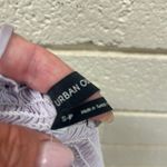 Urban Outfitters  Purple Satin Tie Top size S Photo 1