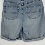Tommy Hilfiger Vintage  Denim Shorts Size 8 Light Wash High Rise Cotton Casual Photo 7