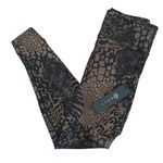 Noli  Active Mirage Legging Black & Bronze Animal Print NEW Photo 0