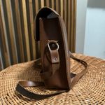 Cambridge Satchel Co Double Buckle Chestnut Brown Leather Crossbody Bag Project Photo 7