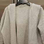 Dainty Hooligan ๐๐ Chunky Knit Ribbed Relaxed Fit Hood Cardigan Sweater S/M Photo 2