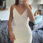 Windsor White sequin dress Photo 0