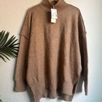 Commense Reverse Seam Hi Low Side Slit Oversized Sweater XL NWT Photo 0