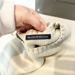 Brandy Melville Crewneck Striped Brianna Cotton Sweater Green One Size - Medium Photo 1