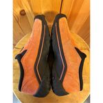 Lands' End  Women's Shoes Sz 6B Orange Suede Zip Moc Outdoor Photo 5