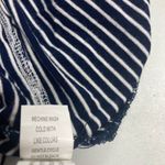 CLUB Z COLLECTION Women’s Blue & White Striped Hooded Stretchy‎ Dress Size Med Blue Photo 7