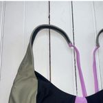 prAna Tulum Bikini Tops Black Color Block Size S Photo 3