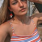 4th of July Red White & Blue Striped Bandana Tank Top Size undefined Photo 5