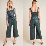 Anthropologie  Samira Faux Leather Jumpsuit Photo 1