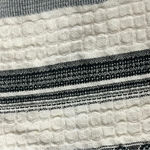 Lou & grey Casual Tank Blouson Dress Gray Stripe Drawstring Waist Pockets XS Photo 8