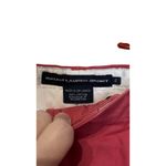 Ralph Lauren Sport Women's Shorts Bermuda Flat Front Snap Pockets Cotton Size 2 Red Photo 3
