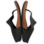 FitFlop Sandals Women’s Size 7 Banda Glitz Black Rhinestone Thong Slip On Shoes Photo 3