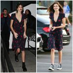 Realisation Par 💕💕 The Teale Midi Wrap Dress ~ Wilde Cherry Print XXS NWOT Photo 7