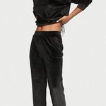Victoria's Secret NWT Velour Ribbed Crewneck and Lounge Pants Photo 0