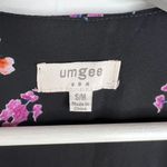 Umgee Size S / M Kimono Floral Print Crochet Trim Cardigan 3/4 Sleeve Multicolor Photo 2