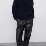 ZARA ✨ HP✨ Alpaca Blend Knit V-Neck Sweater Cutout Shoulders ✨ Photo 2