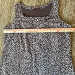 Fresh Produce Vintage  Sleeveless Shift Plus Size Dress in brown and white, 2X Photo 5