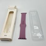 Apple Women's Silicone Solid Color  Watch Strap in Lavender NWT MSRP $20 Photo 2