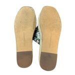 Rebecca Minkoff Sandals Espadrille Black Floral Studded Double Buckle Size 8 Photo 7