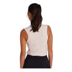 Bad Birdie Womens Golf Sleeveless Top Shirt Mock‎ Neck Peach XS Pink Photo 1