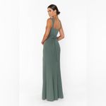 Show Me Your Mumu  Women's Paris Gown M  Stretch‎ Maxi  Sage Green Formal Dress Photo 2